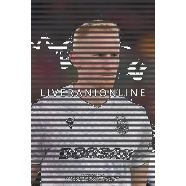 Roma vs Viktoria Plzen Europa League - 3 Giornata Stadio Olimpico - Roma 23-10-2025 nella foto Vaclav Jamelka Foto Federico Gaetano - ag Aldo liverani