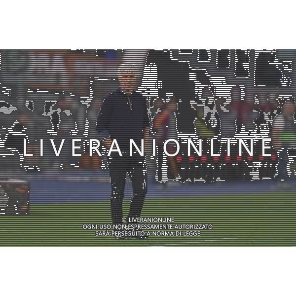 Roma vs Viktoria Plzen Europa League - 3 Giornata Stadio Olimpico - Roma 23-10-2025 nella foto Gian Piero Gasperini Foto Federico Gaetano - ag Aldo liverani