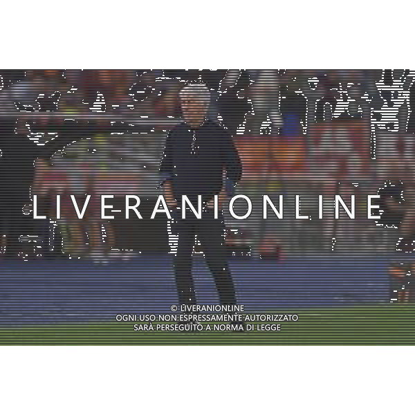 Roma vs Viktoria Plzen Europa League - 3 Giornata Stadio Olimpico - Roma 23-10-2025 nella foto Gian Piero Gasperini Foto Federico Gaetano - ag Aldo liverani