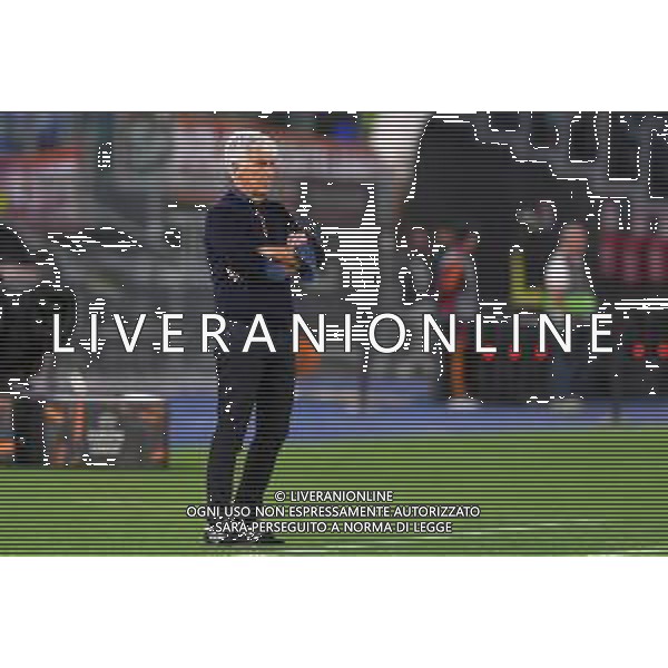 Roma vs Viktoria Plzen Europa League - 3 Giornata Stadio Olimpico - Roma 23-10-2025 nella foto Gian Piero Gasperini Foto Federico Gaetano - ag Aldo liverani