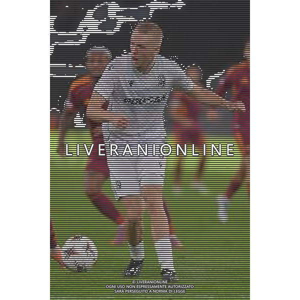 Roma vs Viktoria Plzen Europa League - 3 Giornata Stadio Olimpico - Roma 23-10-2025 nella foto Karel Spacil Foto Federico Gaetano - ag Aldo liverani