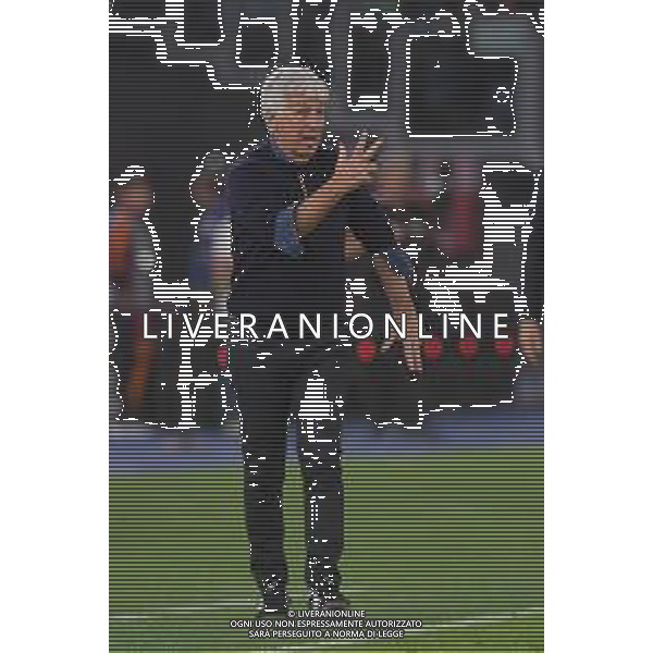 Roma vs Viktoria Plzen Europa League - 3 Giornata Stadio Olimpico - Roma 23-10-2025 nella foto Gian Piero Gasperini Foto Federico Gaetano - ag Aldo liverani