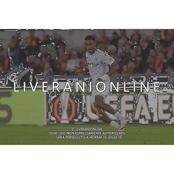 Roma vs Viktoria Plzen Europa League - 3 Giornata Stadio Olimpico - Roma 23-10-2025 nella foto Sampson Dweh Foto Federico Gaetano - ag Aldo liverani