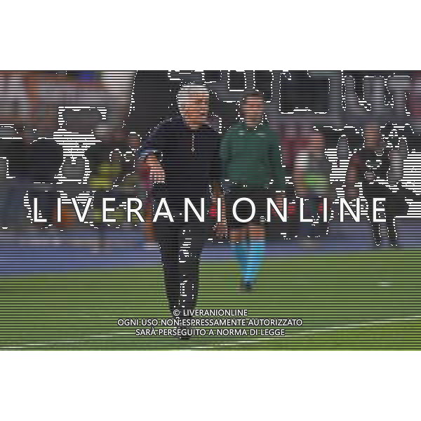 Roma vs Viktoria Plzen Europa League - 3 Giornata Stadio Olimpico - Roma 23-10-2025 nella foto Gian Piero Gasperini Foto Federico Gaetano - ag Aldo liverani