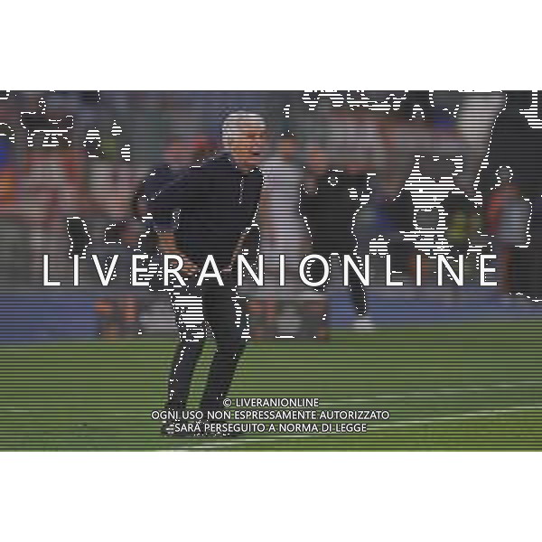 Roma vs Viktoria Plzen Europa League - 3 Giornata Stadio Olimpico - Roma 23-10-2025 nella foto Gian Piero Gasperini Foto Federico Gaetano - ag Aldo liverani