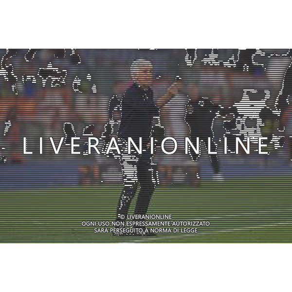 Roma vs Viktoria Plzen Europa League - 3 Giornata Stadio Olimpico - Roma 23-10-2025 nella foto Gian Piero Gasperini Foto Federico Gaetano - ag Aldo liverani