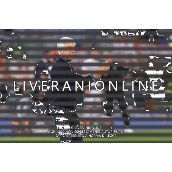 Roma vs Viktoria Plzen Europa League - 3 Giornata Stadio Olimpico - Roma 23-10-2025 nella foto Gian Piero Gasperini Foto Federico Gaetano - ag Aldo liverani