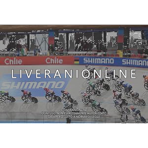 24-10-2025 World Championships Elite Women Track; Giornata 03; Santiago Del Cile - Velodromo Penalolen; ©SIROTTI - AGENZIA ALDO LIVERANI SAS