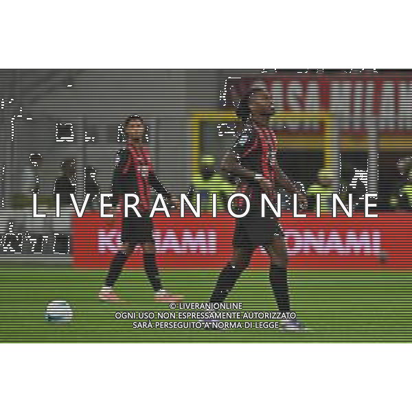 Milan vs Pisa nella foto Rafael Leao (Milan) dolorante dopo il gol dell\'1 a 0 Milano 24-10-2025 Stadio Giuseppe Meazza - San Siro Milan vs Pisa Campionato Serie A Enilive - 8a giornata foto Roberto Garavaglia/Agenzia Aldo Liverani sas