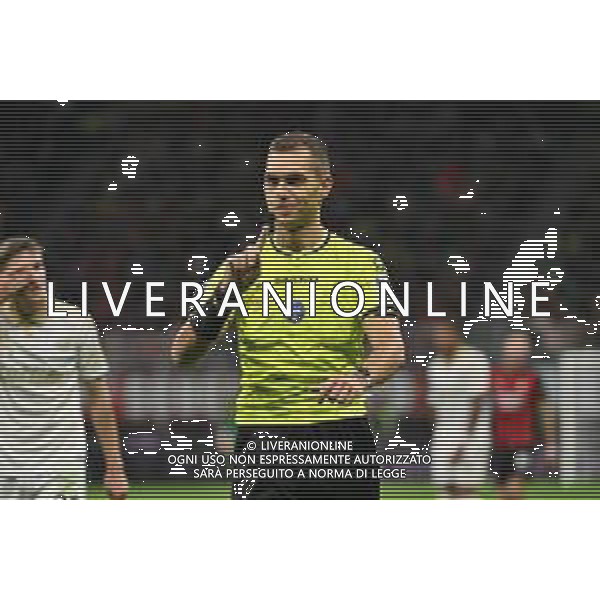 Milan vs Pisa nella foto l\'arbitro Luca Zufferli di Udine Milano 24-10-2025 Stadio Giuseppe Meazza - San Siro Milan vs Pisa Campionato Serie A Enilive - 8a giornata foto Roberto Garavaglia/Agenzia Aldo Liverani sas