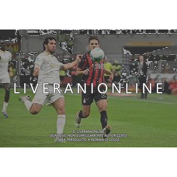 Milan vs Pisa nella foto Arturo Calabresi (Pisa) e Samuele Ricci (Milan) Milano 24-10-2025 Stadio Giuseppe Meazza - San Siro Milan vs Pisa Campionato Serie A Enilive - 8a giornata foto Roberto Garavaglia/Agenzia Aldo Liverani sas