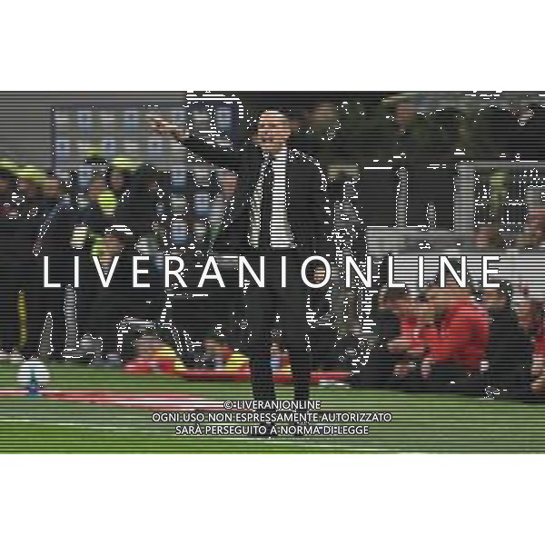 Milan vs Pisa nella foto Massimiliano Allegri allenatore Milan Milano 24-10-2025 Stadio Giuseppe Meazza - San Siro Milan vs Pisa Campionato Serie A Enilive - 8a giornata foto Roberto Garavaglia/Agenzia Aldo Liverani sas