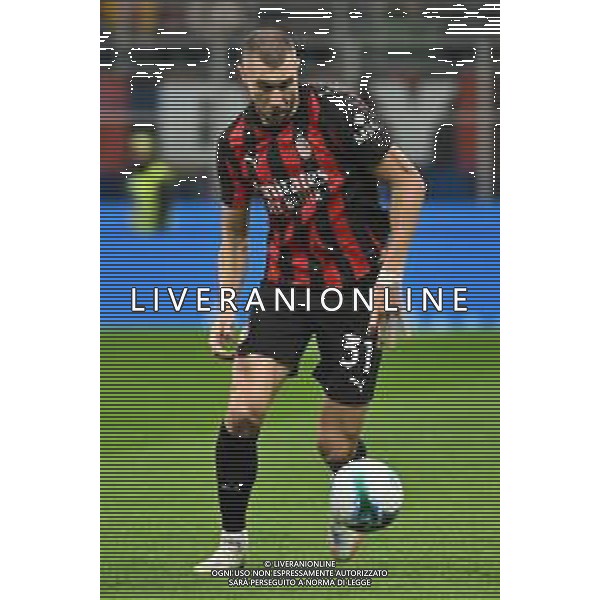 Milan vs Pisa nella foto Strahinja Pavlovic (Milan) Milano 24-10-2025 Stadio Giuseppe Meazza - San Siro Milan vs Pisa Campionato Serie A Enilive - 8a giornata foto Roberto Garavaglia/Agenzia Aldo Liverani sas