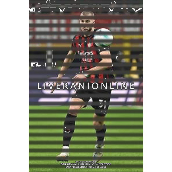 Milan vs Pisa nella foto Strahinja Pavlovic (Milan) Milano 24-10-2025 Stadio Giuseppe Meazza - San Siro Milan vs Pisa Campionato Serie A Enilive - 8a giornata foto Roberto Garavaglia/Agenzia Aldo Liverani sas