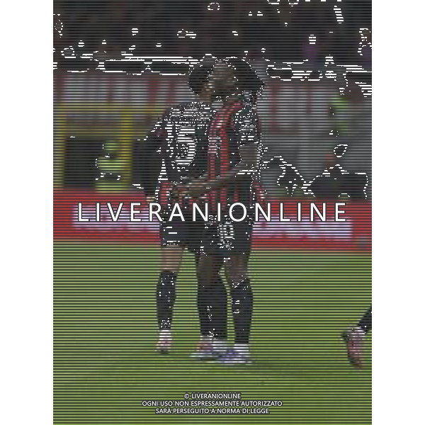 ESULTANZA DOPO IL GOL DI RAFAEL LEAO -MILAN - PISA CAMPIONATO CALCIO SERIE A 24.10.2025 ©PAOLO GIAMPIETRI - AGENZIA ALDO LIVERANI SAS