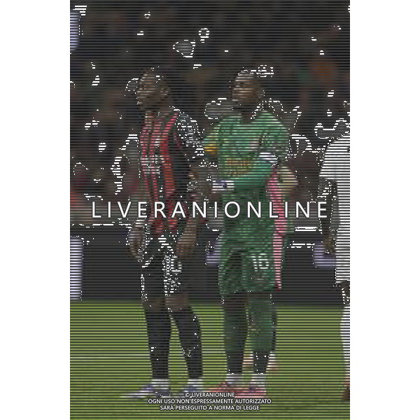 MIKE MAIGNAN E RAFAEL LEAO -MILAN - PISA CAMPIONATO CALCIO SERIE A 24.10.2025 ©PAOLO GIAMPIETRI - AGENZIA ALDO LIVERANI SAS