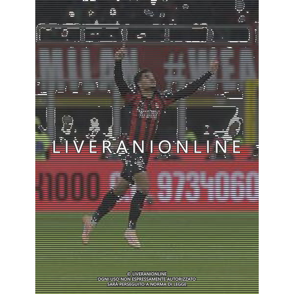 ESULTANZA DOPOGOL ATHEKAME ZACHARY -MILAN - PISA CAMPIONATO CALCIO SERIE A 24.10.2025 ©PAOLO GIAMPIETRI - AGENZIA ALDO LIVERANI SAS