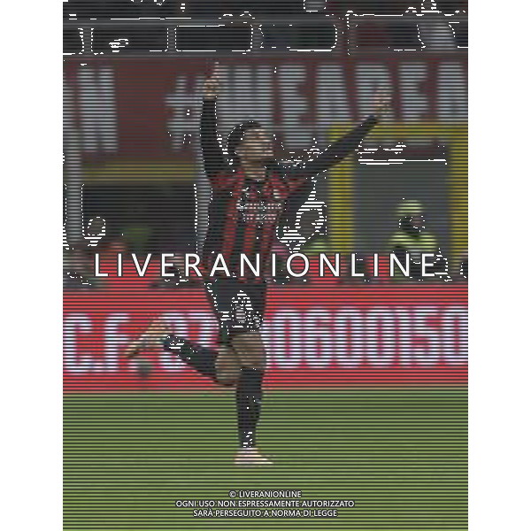 ESULTANZA DOPOGOL ATHEKAME ZACHARY -MILAN - PISA CAMPIONATO CALCIO SERIE A 24.10.2025 ©PAOLO GIAMPIETRI - AGENZIA ALDO LIVERANI SAS