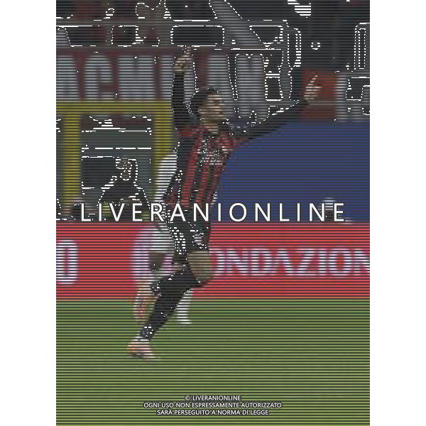 ESULTANZA DOPOGOL ATHEKAME ZACHARY -MILAN - PISA CAMPIONATO CALCIO SERIE A 24.10.2025 ©PAOLO GIAMPIETRI - AGENZIA ALDO LIVERANI SAS