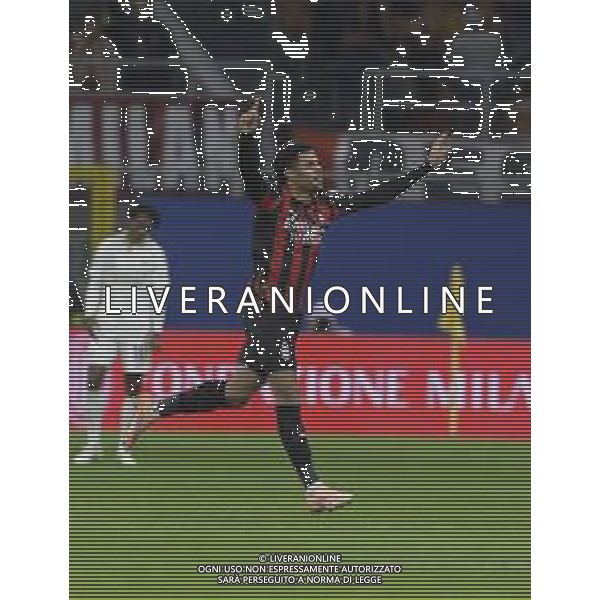 ESULTANZA DOPOGOL ATHEKAME ZACHARY -MILAN - PISA CAMPIONATO CALCIO SERIE A 24.10.2025 ©PAOLO GIAMPIETRI - AGENZIA ALDO LIVERANI SAS