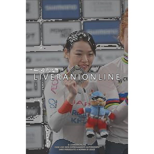 24-10-2025 World Championships Elite Women Track; Giornata 03; 2025, Japan; Sato, Mina; Santiago Del Cile - Velodromo Penalolen; ©SIROTTI - AGENZIA ALDO LIVERANI SAS