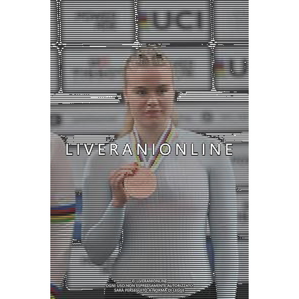 24-10-2025 World Championships Elite Women Track; Giornata 03; 2025, Ain; Lysenko, Alina; Santiago Del Cile - Velodromo Penalolen; ©SIROTTI - AGENZIA ALDO LIVERANI SAS