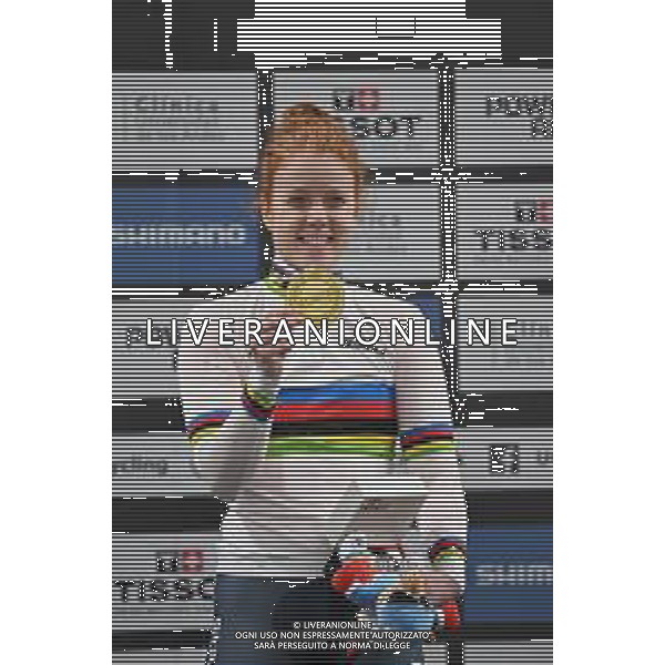 24-10-2025 World Championships Elite Women Track; Giornata 03; 2025, Olanda; Van De Wouw, Hetty; Santiago Del Cile - Velodromo Penalolen; ©SIROTTI - AGENZIA ALDO LIVERANI SAS