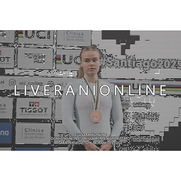 24-10-2025 World Championships Elite Women Track; Giornata 03; 2025, Ain; Lysenko, Alina; Santiago Del Cile - Velodromo Penalolen; ©SIROTTI - AGENZIA ALDO LIVERANI SAS