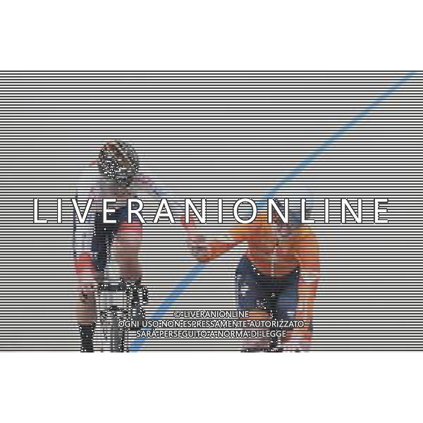 24-10-2025 World Championships Elite Women Track; Giornata 03; 2025, Olanda; 2025, Japan; Van De Wouw, Hetty; Sato, Mina; Santiago Del Cile - Velodromo Penalolen; ©SIROTTI - AGENZIA ALDO LIVERANI SAS