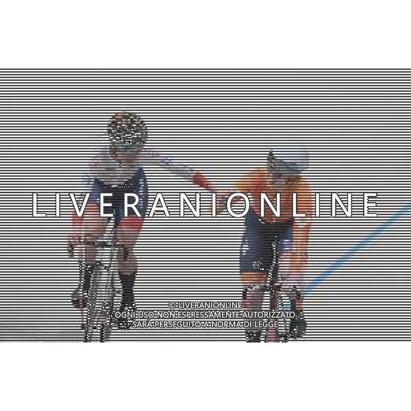 24-10-2025 World Championships Elite Women Track; Giornata 03; 2025, Olanda; 2025, Japan; Van De Wouw, Hetty; Sato, Mina; Santiago Del Cile - Velodromo Penalolen; ©SIROTTI - AGENZIA ALDO LIVERANI SAS