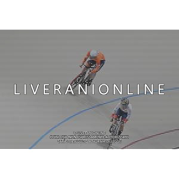 24-10-2025 World Championships Elite Women Track; Giornata 03; 2025, Olanda; 2025, Japan; Van De Wouw, Hetty; Sato, Mina; Santiago Del Cile - Velodromo Penalolen; ©SIROTTI - AGENZIA ALDO LIVERANI SAS