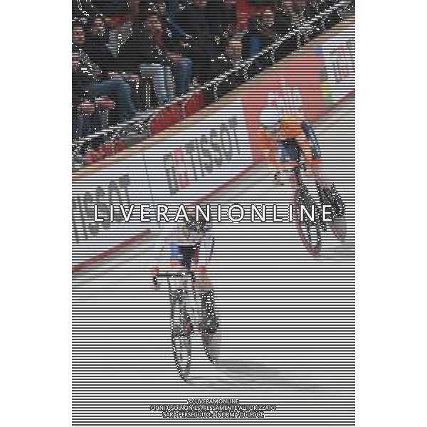 24-10-2025 World Championships Elite Women Track; Giornata 03; 2025, Olanda; 2025, Japan; Van De Wouw, Hetty; Sato, Mina; Santiago Del Cile - Velodromo Penalolen; ©SIROTTI - AGENZIA ALDO LIVERANI SAS