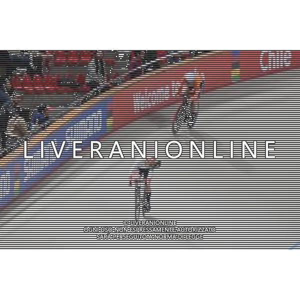 24-10-2025 World Championships Elite Women Track; Giornata 03; 2025, Olanda; 2025, Japan; Van De Wouw, Hetty; Sato, Mina; Santiago Del Cile - Velodromo Penalolen; ©SIROTTI - AGENZIA ALDO LIVERANI SAS