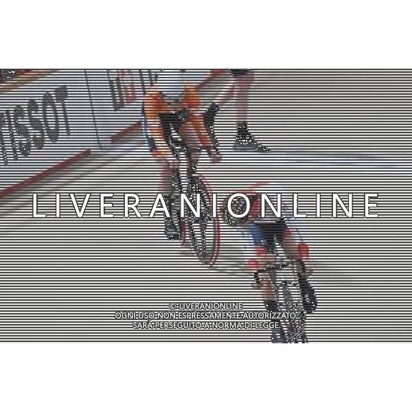 24-10-2025 World Championships Elite Women Track; Giornata 03; 2025, Olanda; 2025, Japan; Van De Wouw, Hetty; Sato, Mina; Santiago Del Cile - Velodromo Penalolen; ©SIROTTI - AGENZIA ALDO LIVERANI SAS