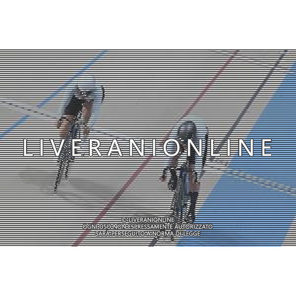 24-10-2025 World Championships Elite Women Track; Giornata 03; 2025, Ain; Lysenko, Alina; Burlakova, Lana; Santiago Del Cile - Velodromo Penalolen; ©SIROTTI - AGENZIA ALDO LIVERANI SAS