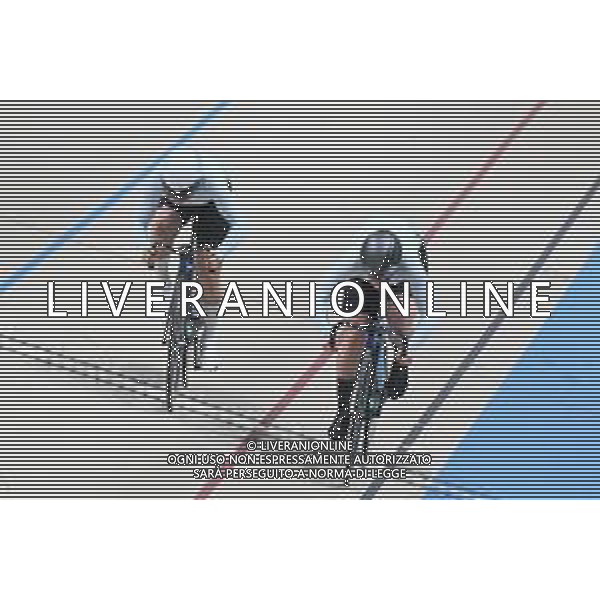 24-10-2025 World Championships Elite Women Track; Giornata 03; 2025, Ain; Lysenko, Alina; Burlakova, Lana; Santiago Del Cile - Velodromo Penalolen; ©SIROTTI - AGENZIA ALDO LIVERANI SAS