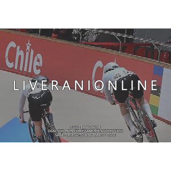 24-10-2025 World Championships Elite Women Track; Giornata 03; 2025, Ain; Lysenko, Alina; Burlakova, Lana; Santiago Del Cile - Velodromo Penalolen; ©SIROTTI - AGENZIA ALDO LIVERANI SAS