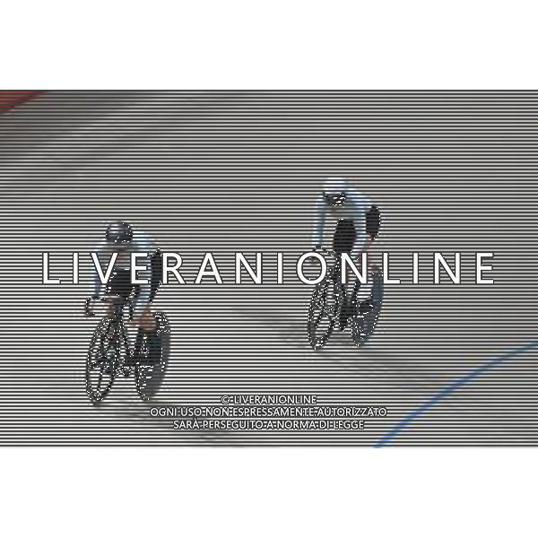 24-10-2025 World Championships Elite Women Track; Giornata 03; 2025, Ain; Lysenko, Alina; Burlakova, Lana; Santiago Del Cile - Velodromo Penalolen; ©SIROTTI - AGENZIA ALDO LIVERANI SAS