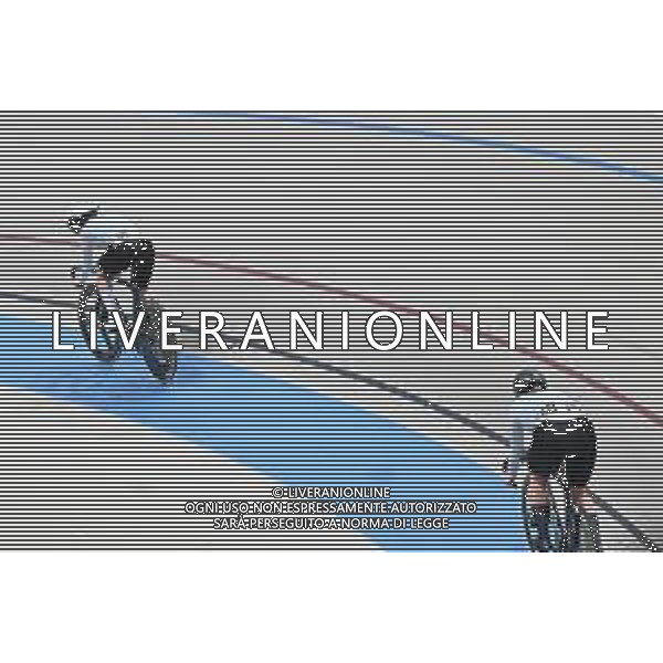 24-10-2025 World Championships Elite Women Track; Giornata 03; 2025, Ain; Lysenko, Alina; Burlakova, Lana; Santiago Del Cile - Velodromo Penalolen; ©SIROTTI - AGENZIA ALDO LIVERANI SAS