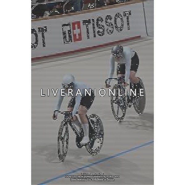 24-10-2025 World Championships Elite Women Track; Giornata 03; 2025, Ain; Lysenko, Alina; Burlakova, Lana; Santiago Del Cile - Velodromo Penalolen; ©SIROTTI - AGENZIA ALDO LIVERANI SAS