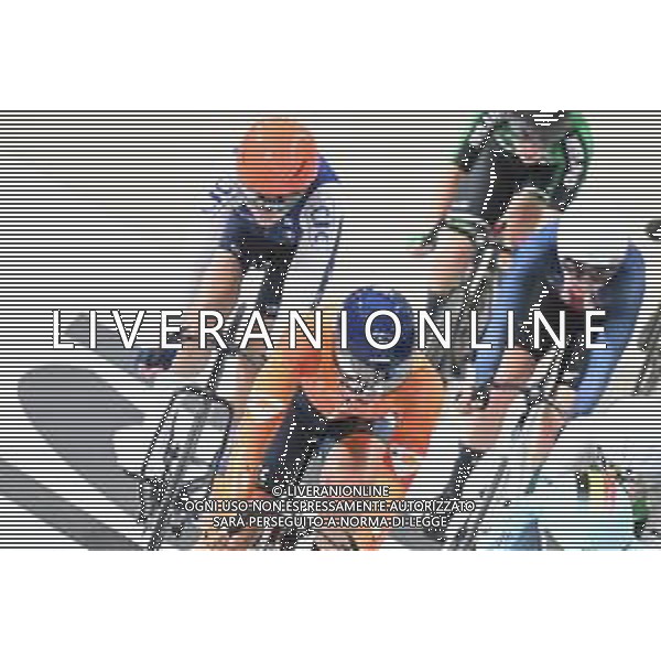 24-10-2025 World Championships Elite Women Track; Giornata 03; 2025, France; 2025, Olanda; Borras, Marion; Wiebes, Lorena; Santiago Del Cile - Velodromo Penalolen; ©SIROTTI - AGENZIA ALDO LIVERANI SAS