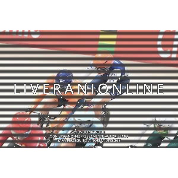 24-10-2025 World Championships Elite Women Track; Giornata 03; 2025, France; 2025, Olanda; Borras, Marion; Wiebes, Lorena; Santiago Del Cile - Velodromo Penalolen; ©SIROTTI - AGENZIA ALDO LIVERANI SAS