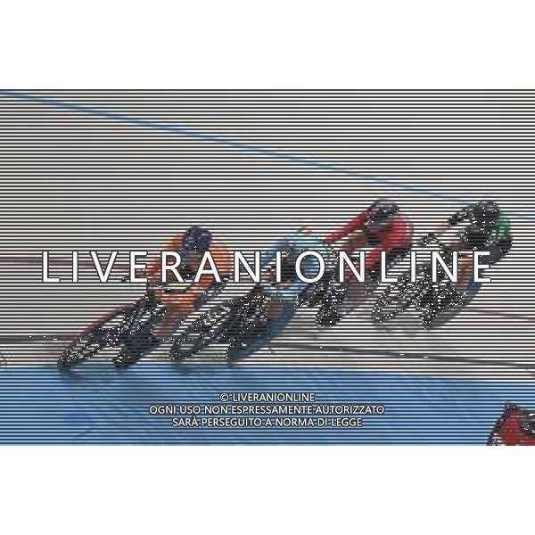24-10-2025 World Championships Elite Women Track; Giornata 03; 2025, Olanda; 2025, Belgium; Wiebes, Lorena; Bossuyt, Shari; Santiago Del Cile - Velodromo Penalolen; ©SIROTTI - AGENZIA ALDO LIVERANI SAS