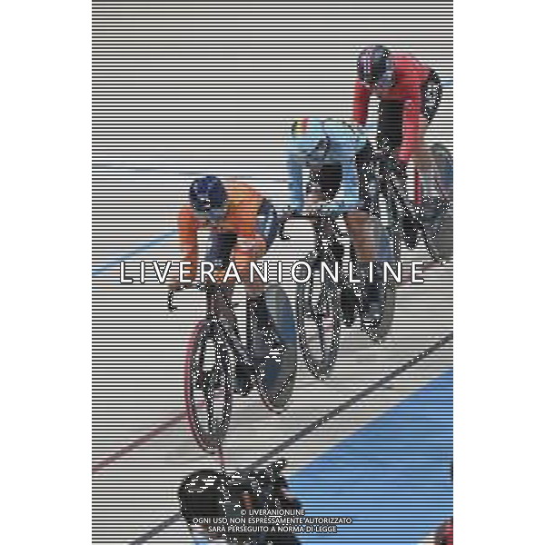24-10-2025 World Championships Elite Women Track; Giornata 03; 2025, Olanda; 2025, Belgium; Wiebes, Lorena; Bossuyt, Shari; Santiago Del Cile - Velodromo Penalolen; ©SIROTTI - AGENZIA ALDO LIVERANI SAS