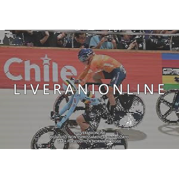 24-10-2025 World Championships Elite Women Track; Giornata 03; 2025, Olanda; 2025, Belgium; Wiebes, Lorena; Bossuyt, Shari; Santiago Del Cile - Velodromo Penalolen; ©SIROTTI - AGENZIA ALDO LIVERANI SAS