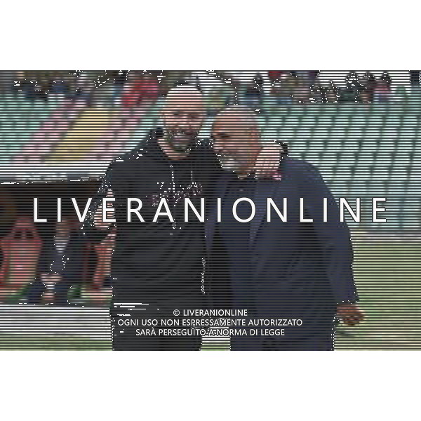 Ternana vs Arezzo Campionato Serie C Sky Wifi - 11 Giornata Libero Liberati - Terni 25-10-2025 nella foto Cristian Bucchi e Liverani Fabio Foto di Federico Gaetano - ag.Aldo Liverani- AGENZIA ALDO LIVERANI SAS