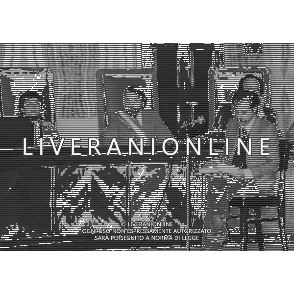 NEG- MILANO 1982 PROCESSO A PRIMA LINEA NELLA FOTO IL PROCESSO A PRIMA LINEA E BRIGATE ROSSE A MILANO NELL\'ANNO 1982 AG ALDO LIVERANI SAS