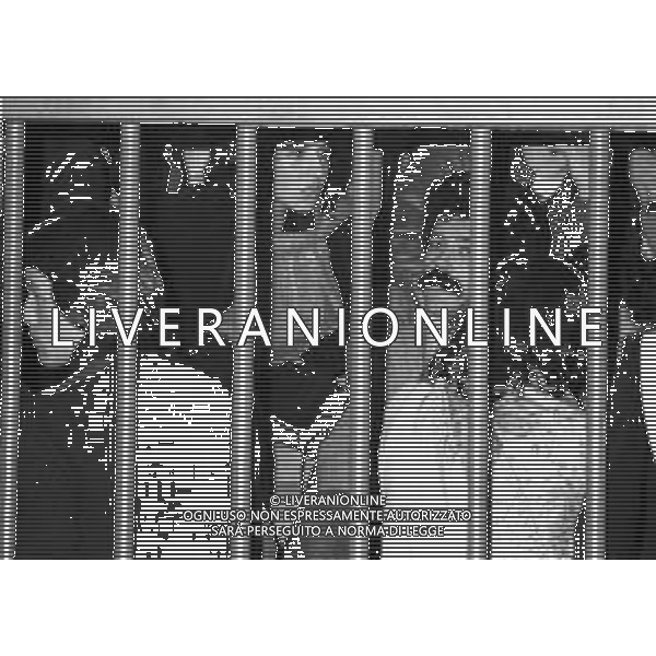 NEG- MILANO 1982 PROCESSO A PRIMA LINEA NELLA FOTO IL PROCESSO A PRIMA LINEA E BRIGATE ROSSE A MILANO NELL\'ANNO 1982 AG ALDO LIVERANI SAS