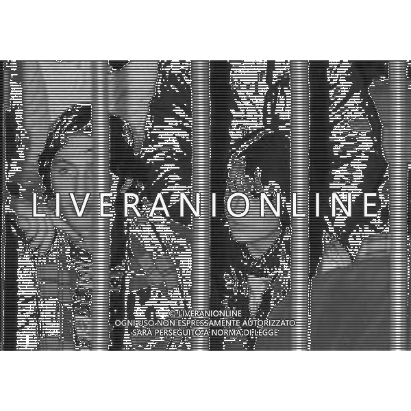 NEG- MILANO 1982 PROCESSO A PRIMA LINEA NELLA FOTO IL PROCESSO A PRIMA LINEA E BRIGATE ROSSE A MILANO NELL\'ANNO 1982 AG ALDO LIVERANI SAS