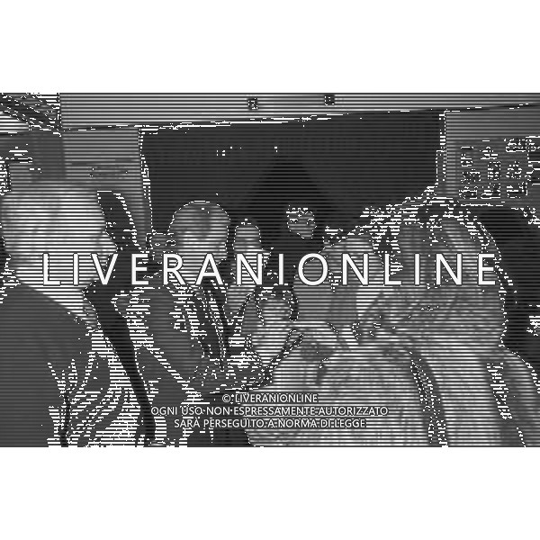 NEG- RETROSPETTIVA GIOVANNI TRAPATTONI ALLENATORE JUVENTUS NELLA FOTO GIOVANNI TRAPATTONI IN CONFERENZA STAMPA A CUSANO MILANINO NELL’ANNO 1985 AG ALDO LIVERANI SAS